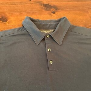 Banana Republic Men's Dark Blue Polo Shirt